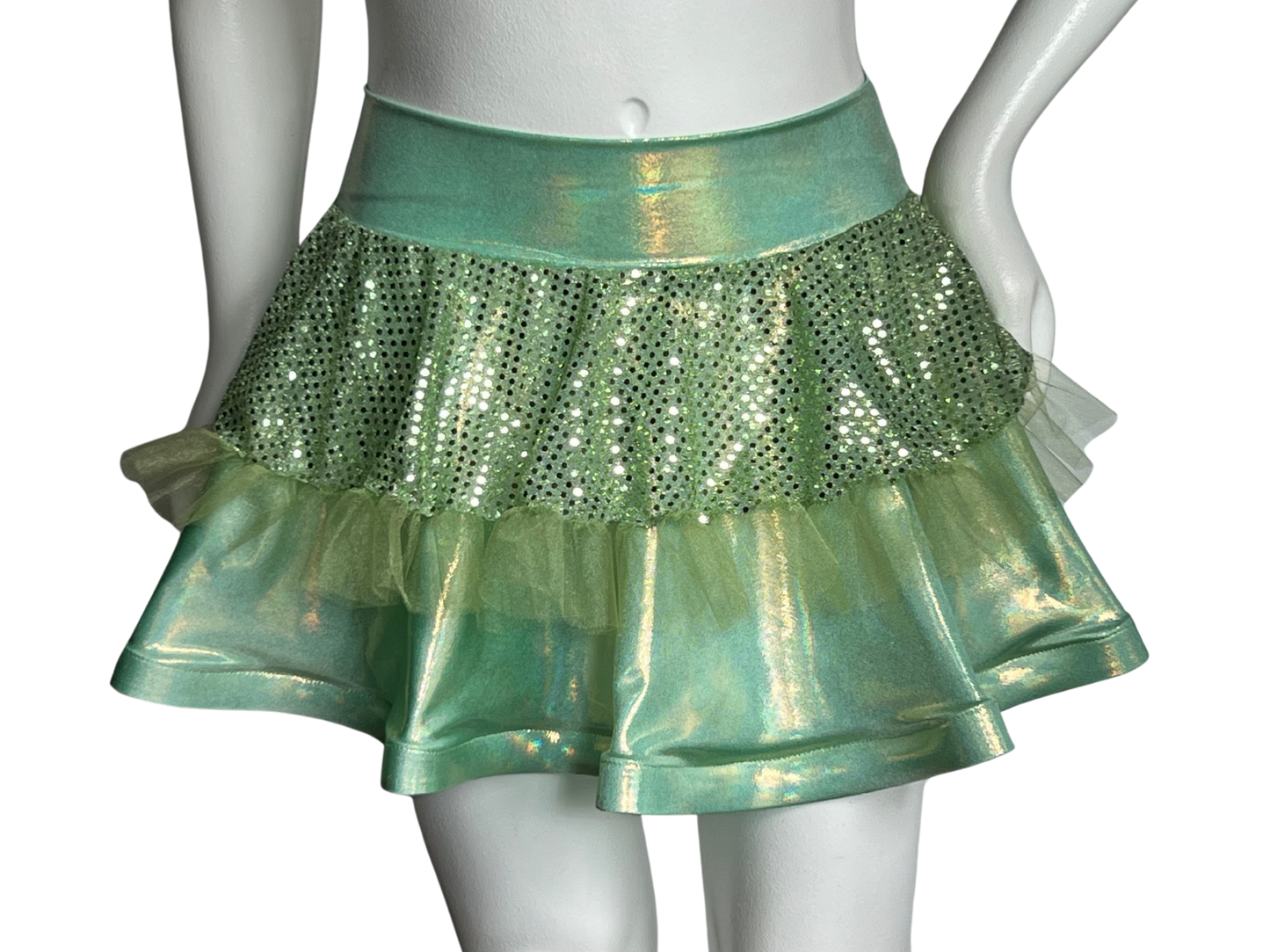 New Orleans Princess with a Frog Friend Badass Bow Skirt