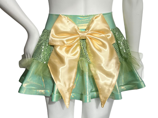 New Orleans Princess with a Frog Friend Badass Bow Skirt