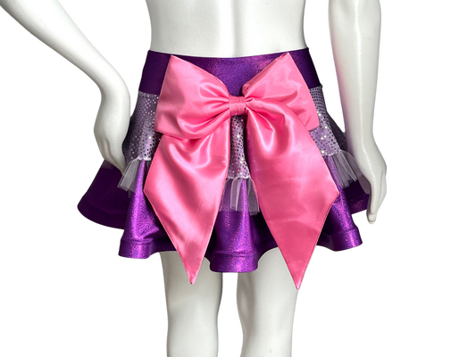 Purple/Lavender Badass Bow Skirt