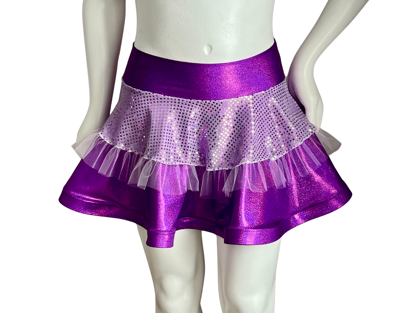 Purple/Lavender Badass Bow Skirt