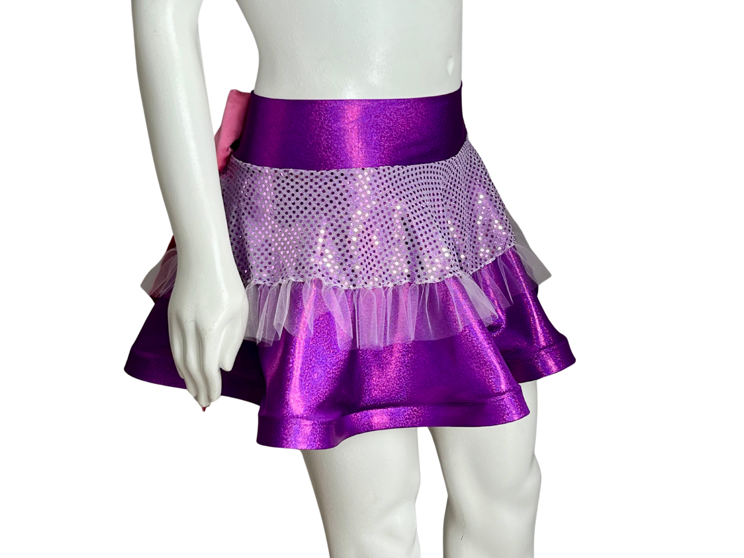 Purple/Lavender Badass Bow Skirt