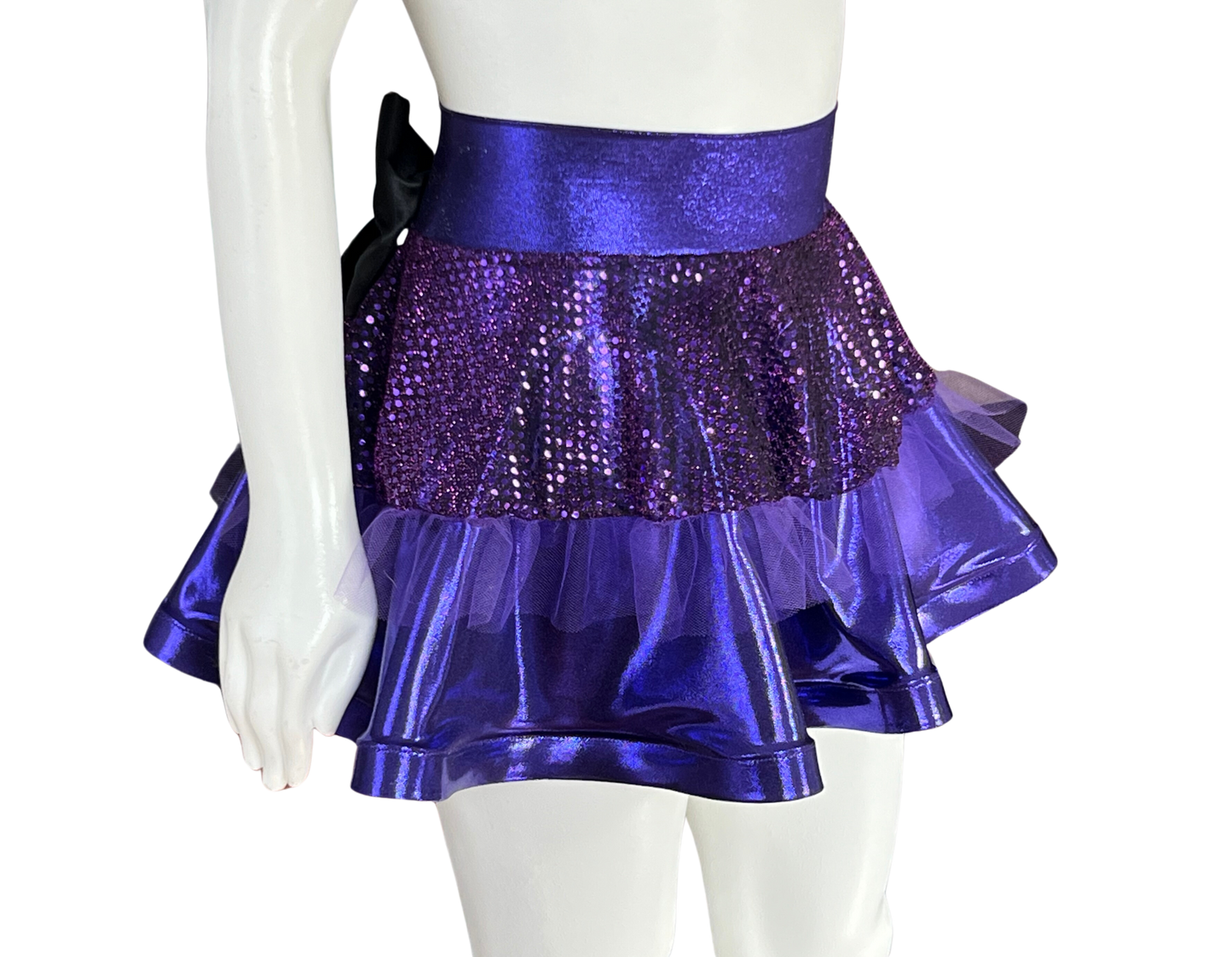 Violet Badass Bow Skirt